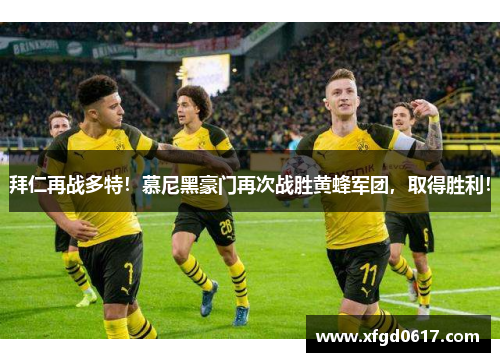 拜仁再战多特！慕尼黑豪门再次战胜黄蜂军团，取得胜利！